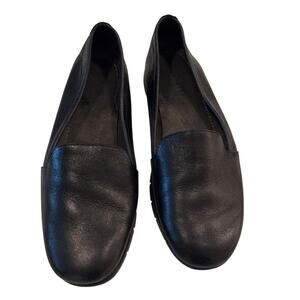 Aerosoles Women's Black Leather Comfort Loafers | Size 11M Excellent Cond.